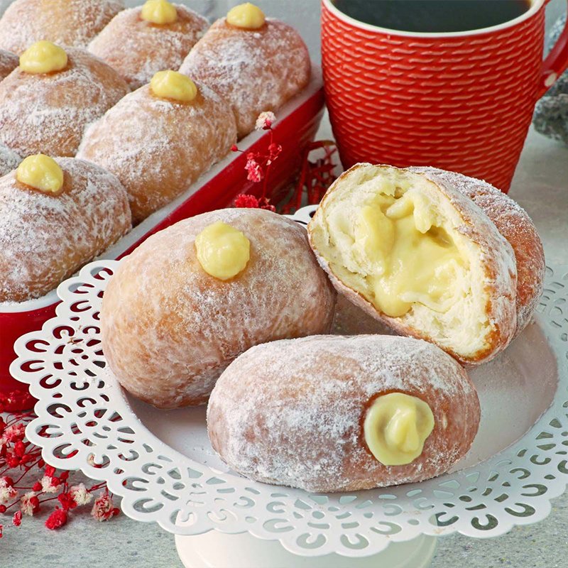 Bavarian Cream Donut