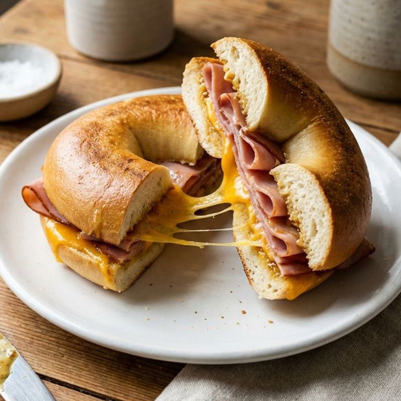 Ham, Egg and Cheese Sandwich