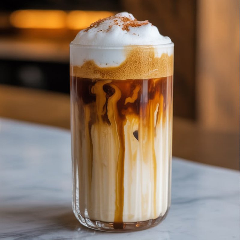 Iced Caramel Macchiato, 23 oz.