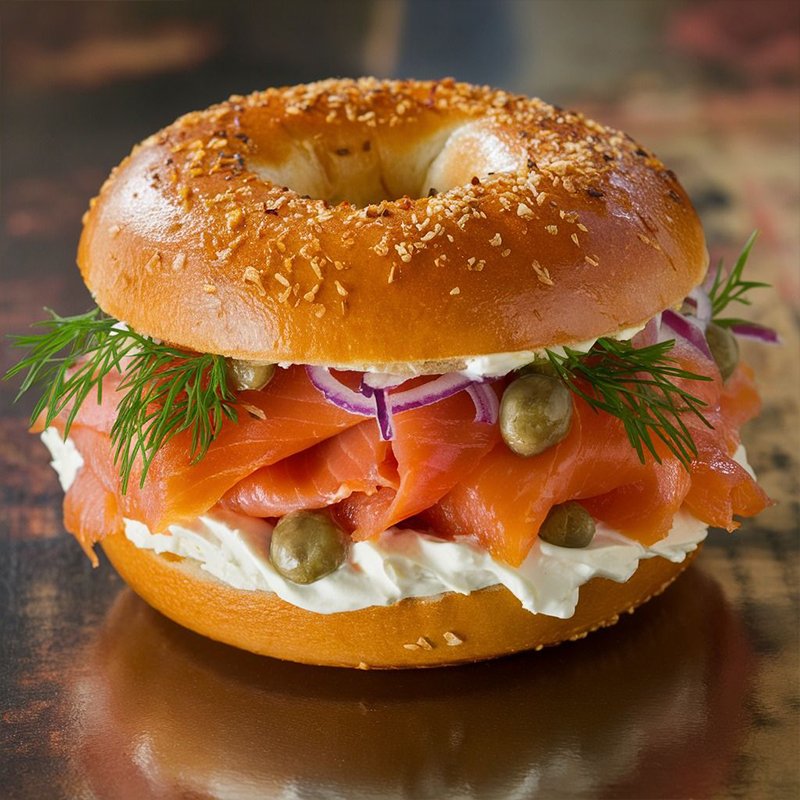 Smoked Salmon Sandwich