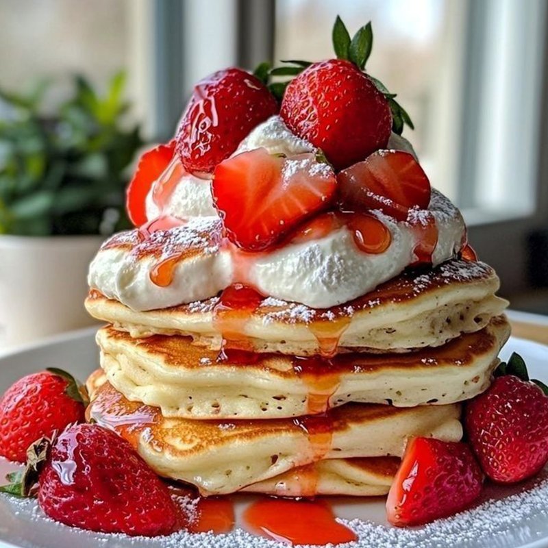 Strawberry Pancakes