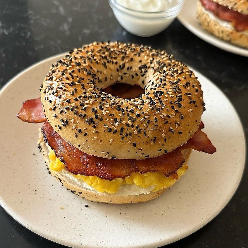 Turkey, Egg and Cheese Sandwich
